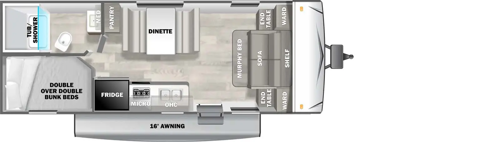 2260BHX Floorplan Image